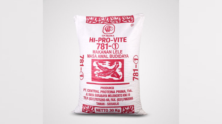 Pelet Protein Tinggi Merk Hi Pro Vite 781